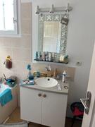 meuble salle de bain+ miroir+spot