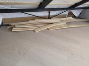 lot de petites planches de bois