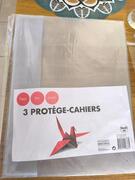 protèges cahiers transparents