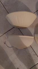 4 appliques demi lune