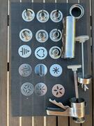 kit pâtisserie complet inox pour sablės et dėcoration