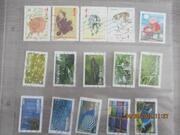 15 timbres oblitérés : Nouvel an chinois et série Vacances