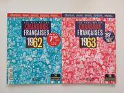 Lot 2 fascicules "chansons françaises" 1962-1963