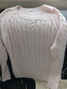 pull femme rose pâle