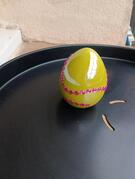 oeuf céramique décoratif