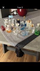 échantillon parfum flacon vide