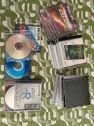 lot de DVD vierges et boîtiers vides