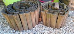 bordure de jardin en bois