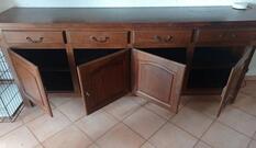 Buffet enfilade chêne massif