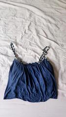 haut de maillot bleu marine