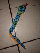 serpent en peluche