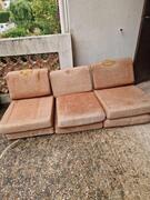 3 fauteuils mousse