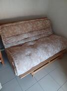 Futon + matelas laine