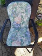 6 coussins pour chaises de jardin