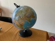 mappemonde lampe