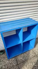 étagère bleu