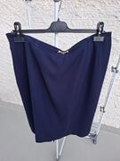 Jupe droite bleu marine T48