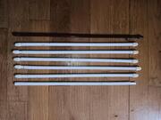 Baguettes pour brise-bise (petits rideaux)
