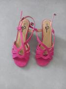 sandales rose T 37