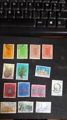14 timbres marocains