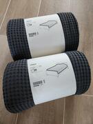 2 dessus de lit ikea gris neufs