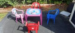 Table de jardin petit enfant