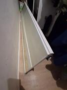 3 portes de placard coulissantes avec rail haut et bas