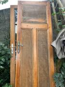 donne lot de 4 portes bois pleine et vitrées