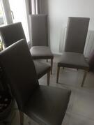 4 chaises de salon