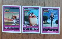 3 cartes Dreamworks/Carrefour ("Monstres contres Aliens")