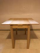 table en bois avec rallonge