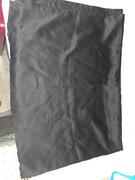 morceau de tissu noir occultant de 1,30 de haut et 1m de large