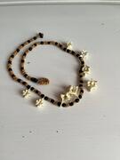 Collier en os