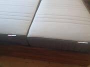 2 matelas en 80 x 200