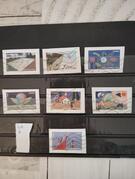 timbres français oblitérés lot A