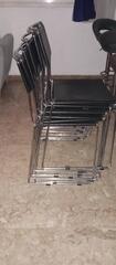 6 chaises Belotti cuir