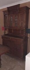Buffet vaisselier Henri IV en 2 corps