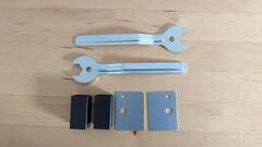 Clé et Parts Métalliques Pieds de meubles ikea Enhet
