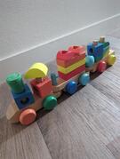 Train en bois