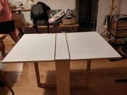 Table en bois pliable