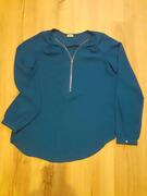 Chemise bleue femme