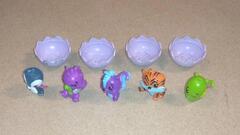 5 Figurines Hatchimals
