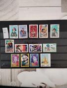 timbres français oblitérés lot AJ
