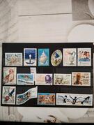 timbres français oblitérés lot AN