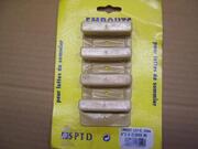 4 embouts 53mm pour fixation lattes de sommier