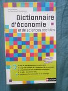 "Dictionnaire d'économie et de science sociale"