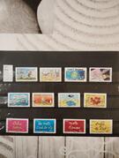 timbres français oblitérés lot AW