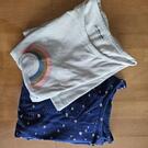 2 chemises de ́nuit 128 cm