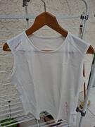 Tshirt rando Quechua femme taille XL blanc casssé