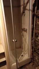 porte de douche + mitigeur